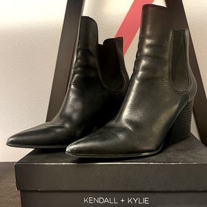 Black “Finley” Ankle Boots
